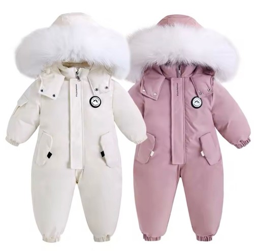 Winter baby ski suit - winter,